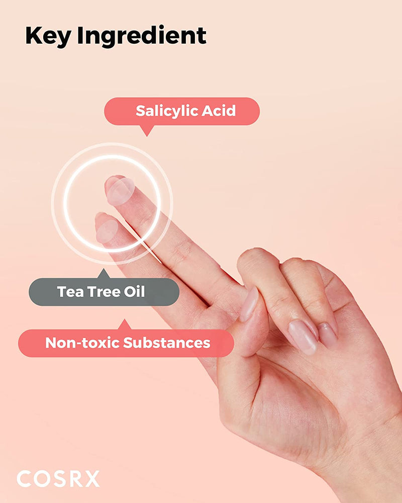 Master Patch Intensive 36 Patches | Oval-Shaped Hydrocolloid Pimple Patch with Tea Tree Oil | Quick & Easy Blemish, Zit, Spot Treatment | Salicylic Acid & Tea Tree Oil | Korean Skin Care