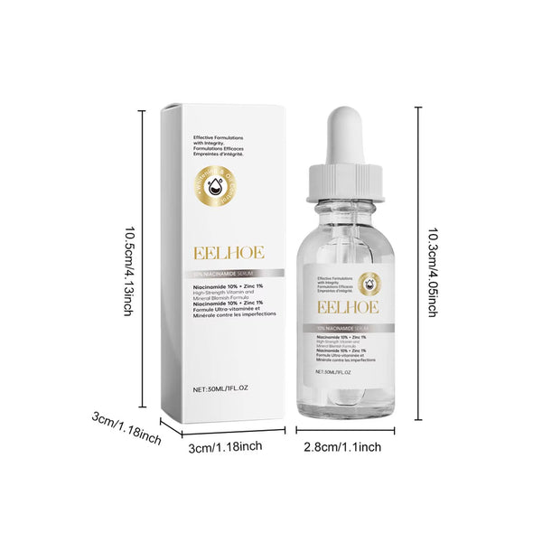 30ml Niacinamide Face Serum - Deep Nourishing Moisturizer with 10% Niacinamide and 1% Zinc for Smooth, Firm Skin