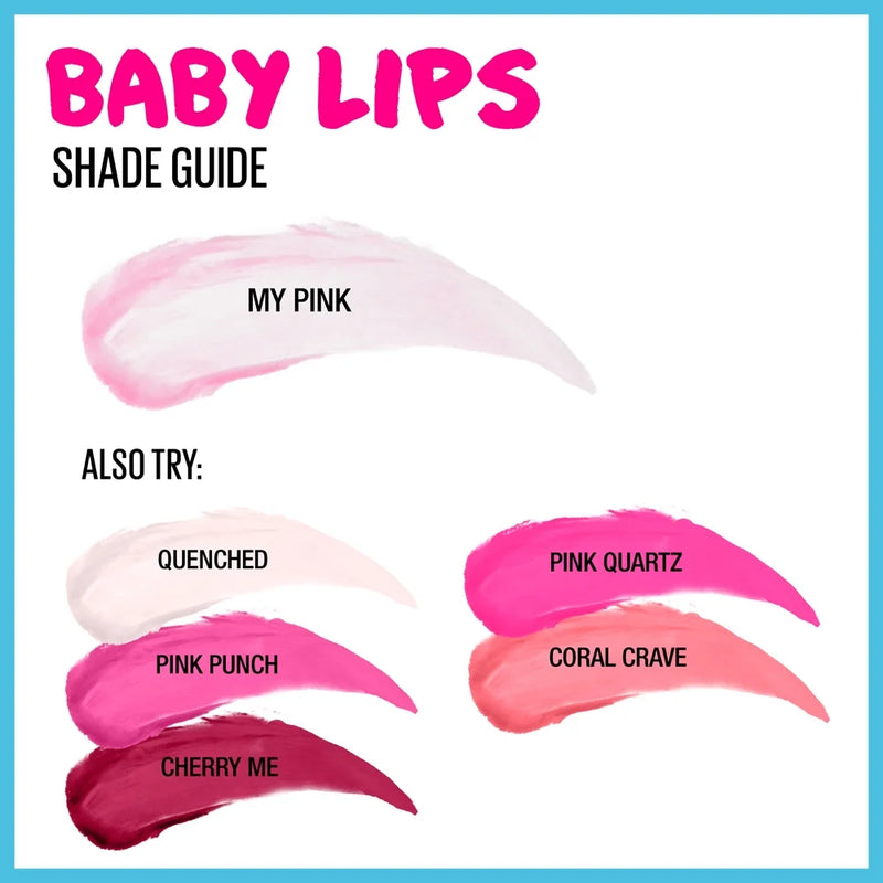 Baby Lips Glow Hydrating Lip Balm, My Pink