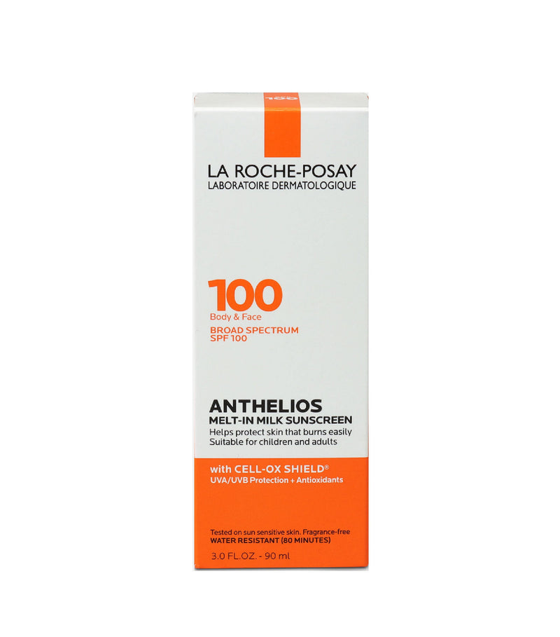 Anthelios 100 Melt-In Sunscreen Milk SPF 100 3.0 Fl Oz (90Ml)